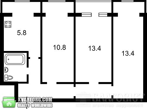 Sell 3-room apartment. Киев, Туполева — photo 5
