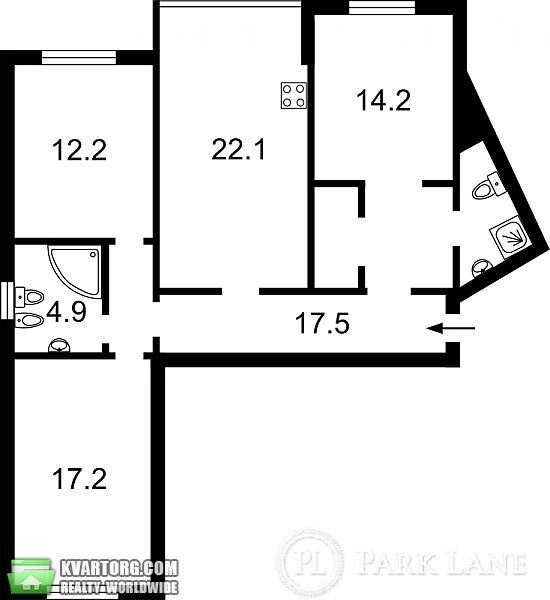 Sell 4-room apartment. Киев, Милославская — photo 2