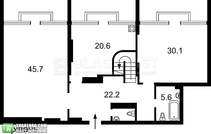 Sell 5-room apartment. Киев,  Щорса — photo 3