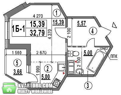 Sell 1-room apartment. Киев,  Глушкова пр — photo 2