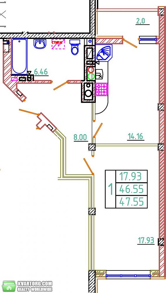 Sell 1-room apartment. Ирпень,  Университетская — photo 5