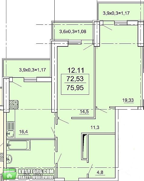 Sell 2-room apartment. Одесса, Педагогическая — photo 1