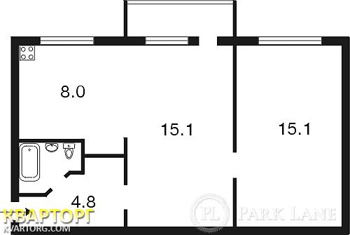 продам 2-комнатную квартиру. Киев,   Строителей - фото 2