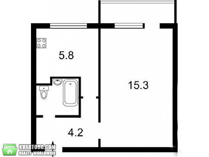 Rent out 1-room apartment. Киев,  Леси Украинки бул — photo 7