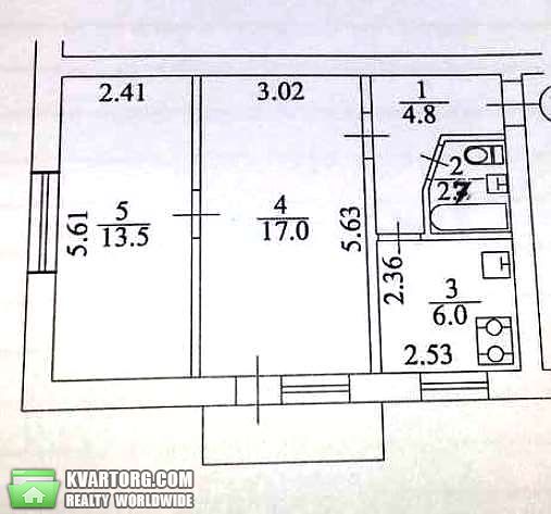 Sell 2-room apartment. Киев,  Краснопартизанская — photo 6