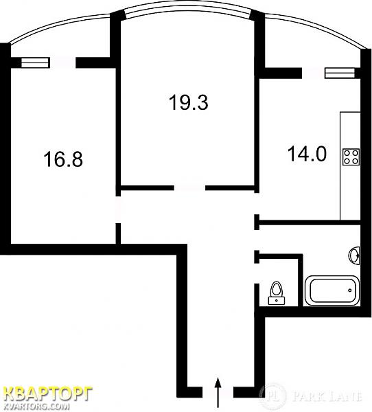 Sell 2-room apartment. Киев, Кольцова — photo 2