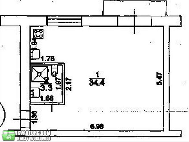 Sell 1-room apartment. Киев,  Гончара — photo 7