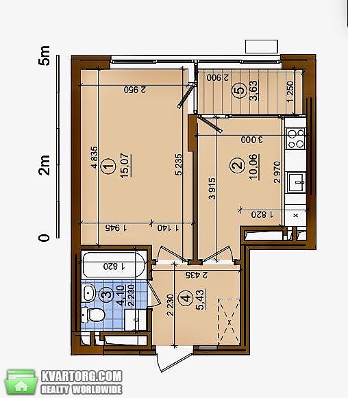 Sell 1-room apartment. Киев,  Правды пр — photo 5