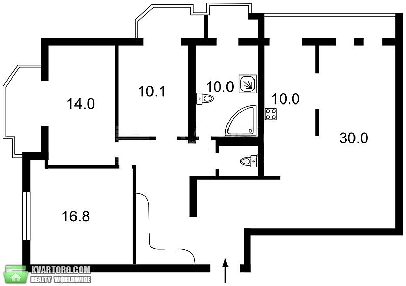 Sell 4-room apartment. Киев,  Драгоманова — photo 8