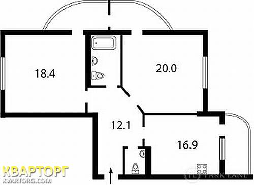 Sell 2-room apartment. Киев,  40-летия Октября просп — photo 3