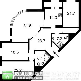 Sell 4-room apartment. Киев,  Никольско-Слободская — photo 2
