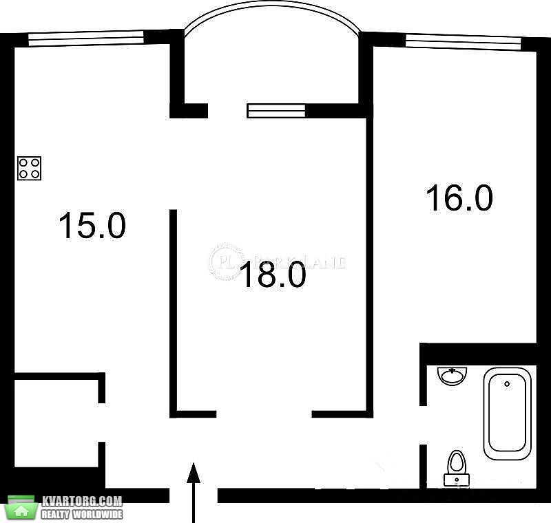 Sell 2-room apartment. Киев,  Героев Сталинграда пр — photo 1