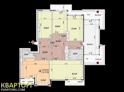 Sell 5-room apartment. Киев, Драгомирова — photo 3