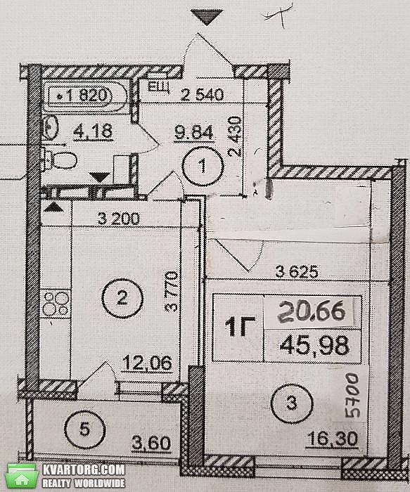 Sell 1-room apartment. Киев,  Гмыри — photo 3