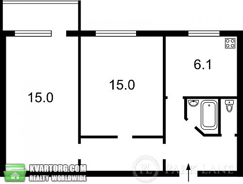 Sell 2-room apartment. Киев, Энтузиастов — photo 2
