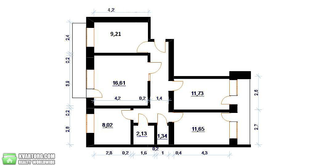 Sell 4-room apartment. Киев,  Захаровская — photo 8