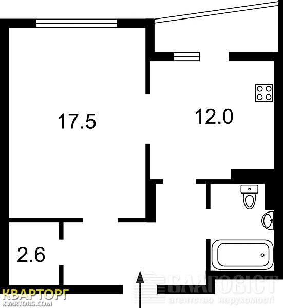 Sell 1-room apartment. Киев, Танковая — photo 3