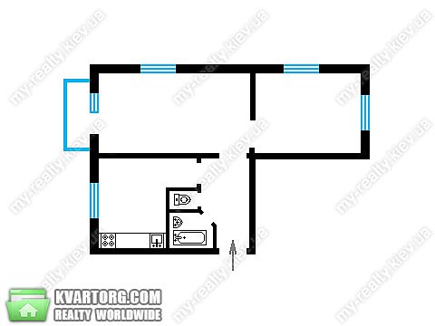Sell 2-room apartment. Киев,  Волгоградская — photo 2