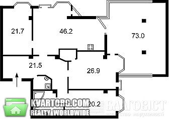 продам 4-комнатную квартиру. Киев,   Кловський узвіз - фото 7