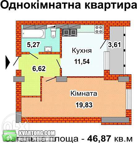 Sell 1-room apartment. Киев, Глушкова пр — photo 3