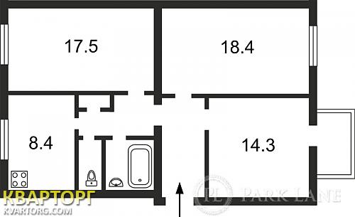 Sell 3-room apartment. Киев,  Бастионная — photo 2