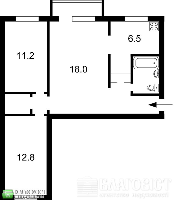 Sell 3-room apartment. Киев,  Фрунзе — photo 2