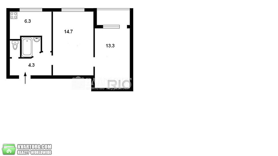 Sell 2-room apartment. Киев,  Большая Васильковская — photo 1