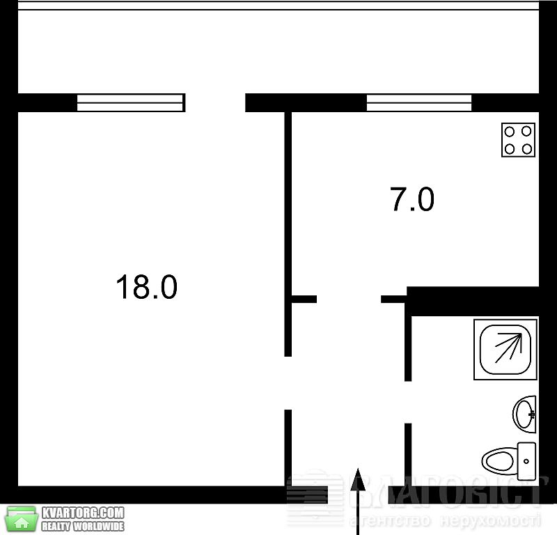 Sell 1-room apartment. Киев,  Кловский спуск — photo 3