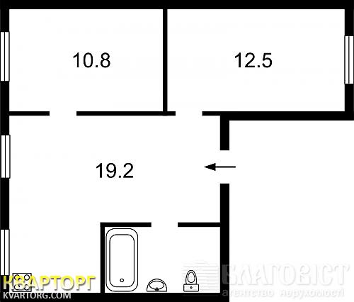 Sell 3-room apartment. Киев,  Леси Украинки бул — photo 2