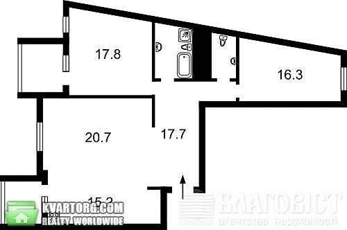 Sell 3-room apartment. Киев,  Автозаводская — photo 3