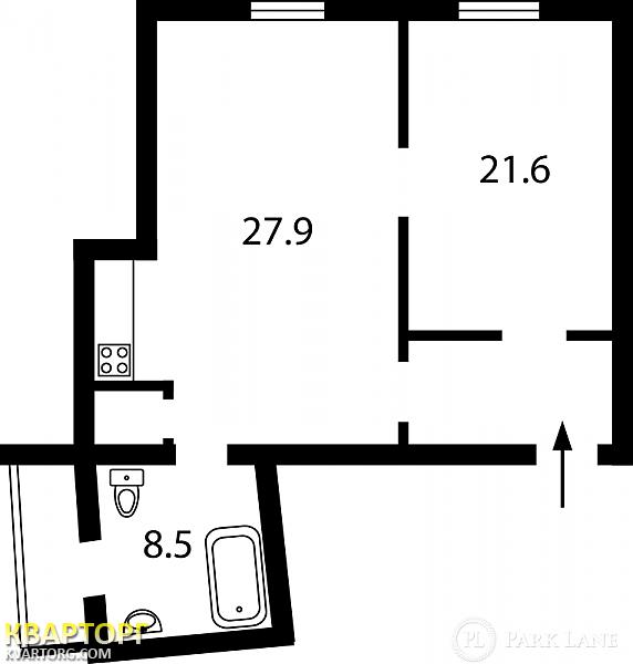 продам 2-комнатную квартиру. Киев,   Крещатик - фото 3