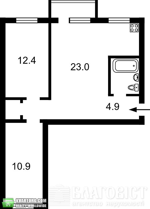 Sell 3-room apartment. Киев,  Чигорина — photo 9
