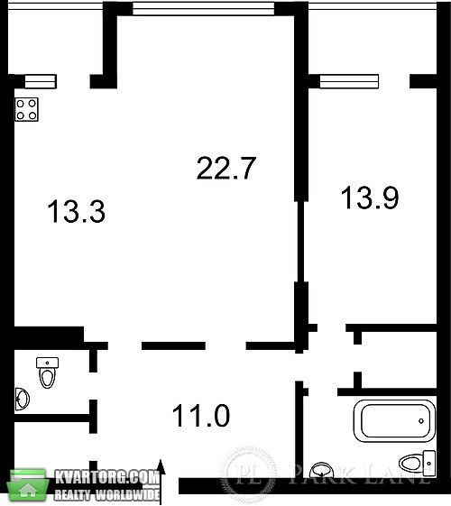 Sell 2-room apartment. Киев,  Лабораторная — photo 1