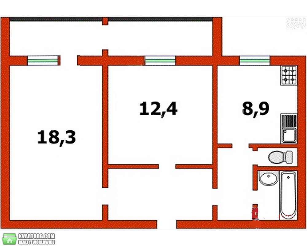 Sell 2-room apartment. Киев,  Якуба Коласа — photo 2