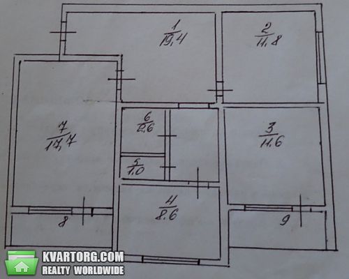 Sell 3-room apartment. Киев, Бажана — photo 10