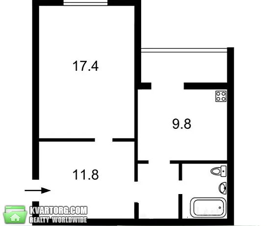 Sell 1-room apartment. Киев,  Науки пр — photo 8