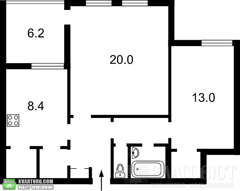 Sell 2-room apartment. Киев,  Гончара — photo 4