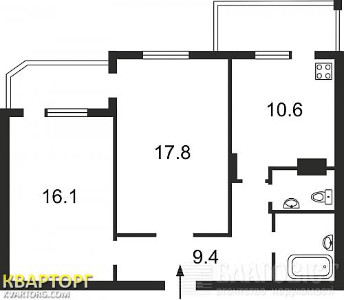 Sell 2-room apartment. Киев,  Драгоманова — photo 2