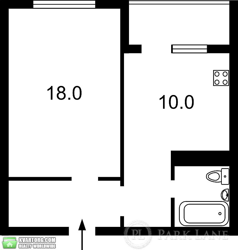продам 1-комнатную квартиру. Киев,  Ващенка  - фото 9