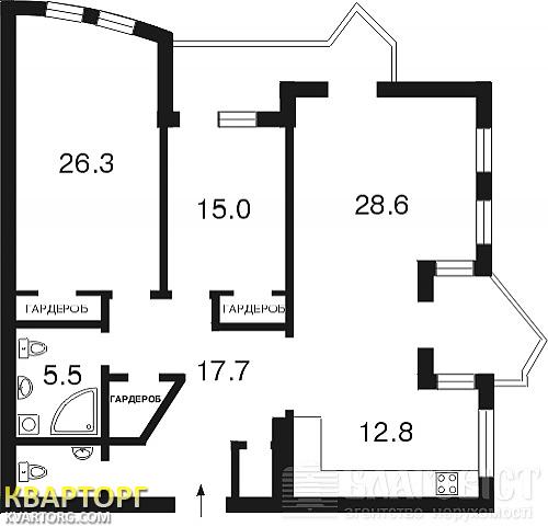Sell 3-room apartment. Киев,  Дмитриевская — photo 3
