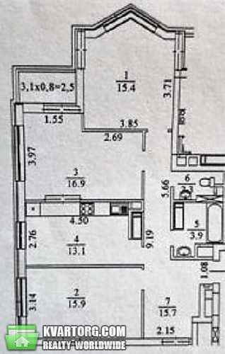 Sell 3-room apartment. Киев,  Саперно-Слободская — photo 8