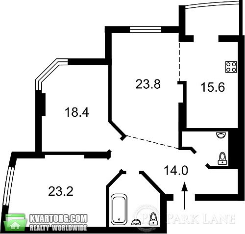 Sell 3-room apartment. Киев, Ушакова — photo 5