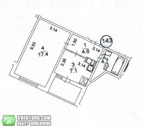 Sell 1-room apartment. Киев,  Милославская — photo 2