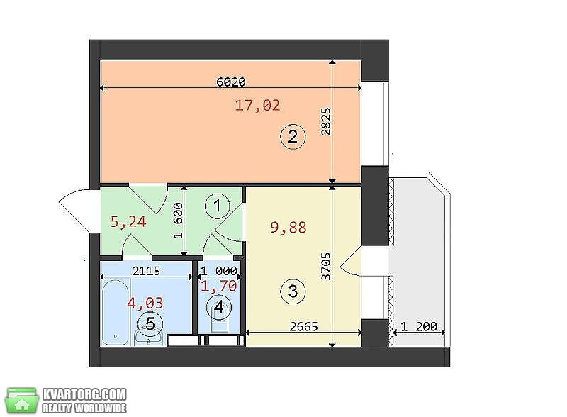 Sell 1-room apartment. Киев,  Комбинатная — photo 9