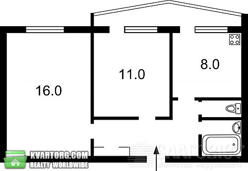 Sell 2-room apartment. Киев, Бучмы — photo 8