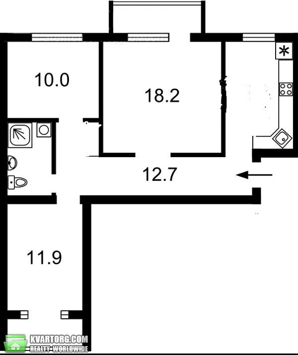 Sell 3-room apartment. Киев,  Малышко — photo 8