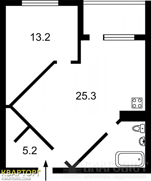 Sell 2-room apartment. Киев, Васильченко — photo 6