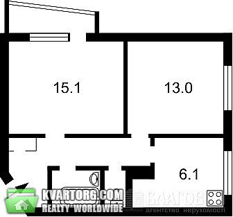 Sell 2-room apartment. Киев, Потехина — photo 2