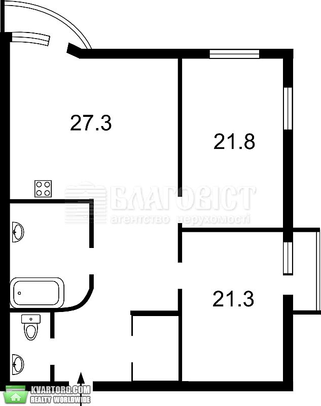 Rent out 3-room apartment. Киев,  Тургеневская — photo 7