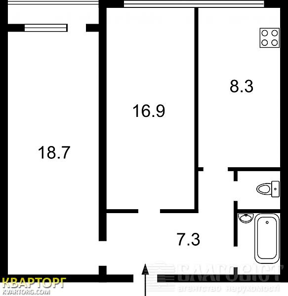 Sell 2-room apartment. Киев,  Толстого — photo 2